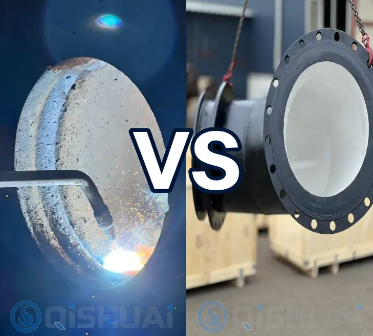 Analisis Jero Shandong Qishuai: Pandhuan Pilihan kanggo Pipa Overlay Chromium Carbide lan Pipa Berlapis Keramik Alumina, Cocog kanggo Kahanan Abrasi Tinggi Ing Kabeh Industri