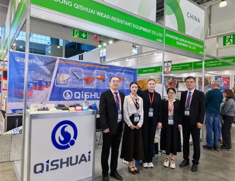 Shandong Qishuai wis teka ing stand A3063 ing Hall 1 ing Mining World Russia. Kita ngarep-arep kanggo nampa sampeyan ing stand kita kanggo diskusi.
